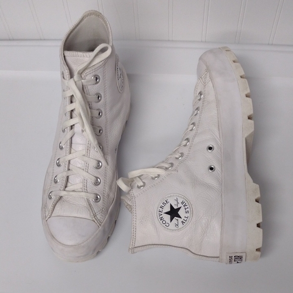 Converse Shoes - Converse Chunky All Star White Platform